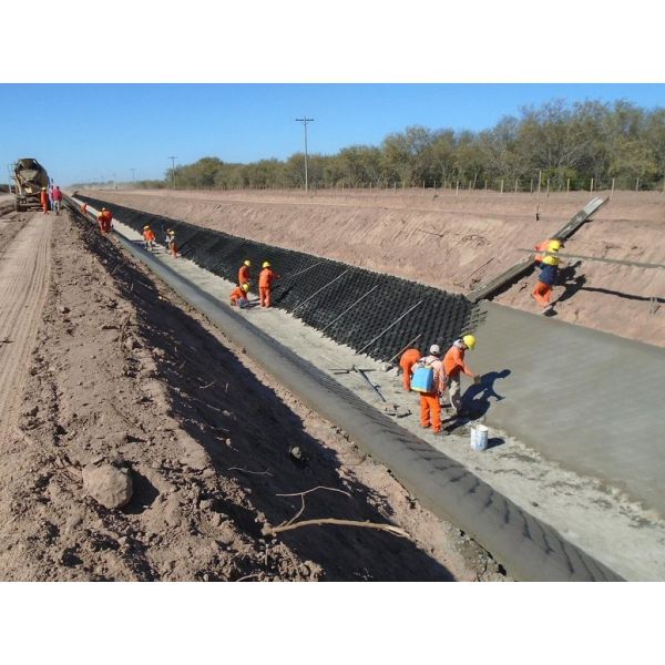 Plastic Polypropylene Cellular Geocell Grid Paver For Slope Protection