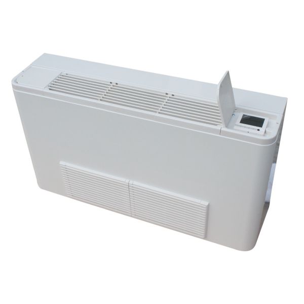 Universal Type White Floor Mounted Fan Coil Units With Thermostat Optional