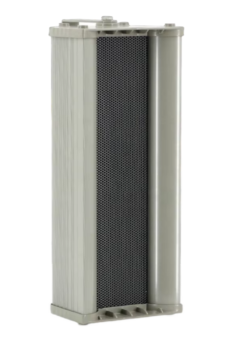 30w Waterproof Speaker Aluminum Column Speaker PA System 3*4-inch Woofer 1-inch Tweeter for Garden Park 