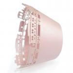 Unique graduation diy printable Pink Party Laser Cut Decorative Cupcake Wrappers