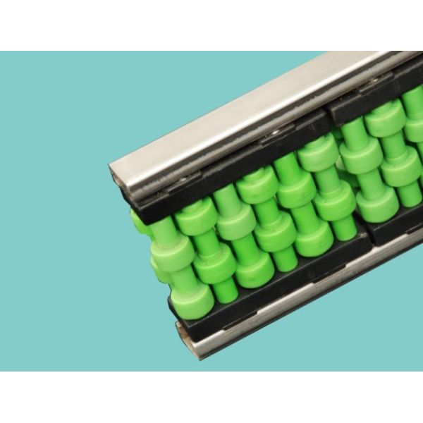 ZY-SG-016 INTERMEDIARY ROLLER GUIDE ROLLER GUARDS STAINLESS STEEL PROFILES CONVEYOR SPARE PARTS