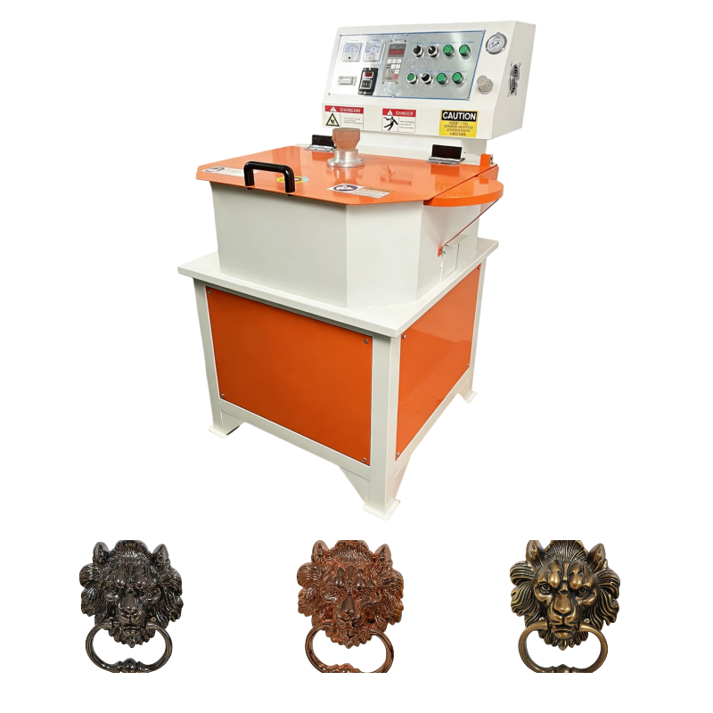 Spin Casting Lion Head Decorative Handle Zinc Alloy Metal Centrifugal Equipment