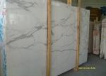 Stunning Black And White Calacatta Marble Kitchen Countertops With Back Cabinets