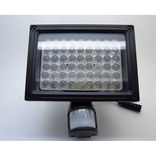 Flood Light Security PIR DVR Camera IR LED Night Vision CCTV Surveillance DVR W/ 54pcs LED