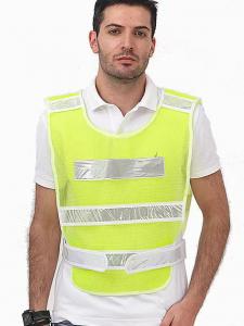 Cheap Class 3 Police Traffic Reflective Vest  Reflective Clothing Construction Site   Sanitation for sale