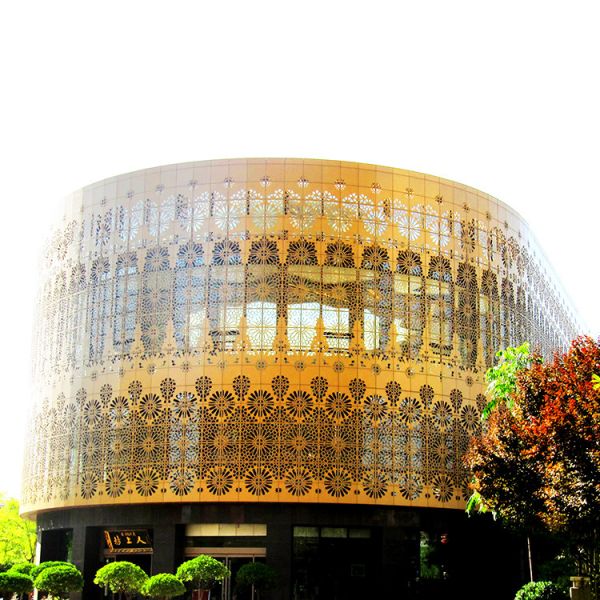 TOPSURE Facade 1.7mm Glazed Aluminum Curtain Walls