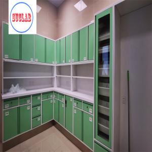 China Stainless Steel Hospital Furniture Disposal Cupboards for Medical Waste Management on sale
