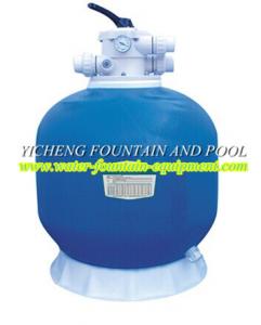 Top Mount Fiberglass Swimming Pool Sand Filters For Pools / Ponds Filtration