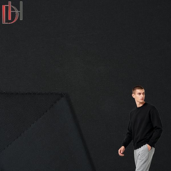 280GSM Lightweight Hoodie Fabric 80% Cotton 20% Polyester Woolen Fabric
