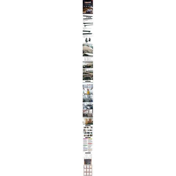 Custom Color B008A Adjustable Roof Bars FOR JEEP COMMANDER Easy Get On / Off