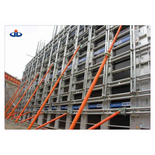 Metal Construction Formwork System Reusable Concrete Formwork 60KN/M2 Working Load