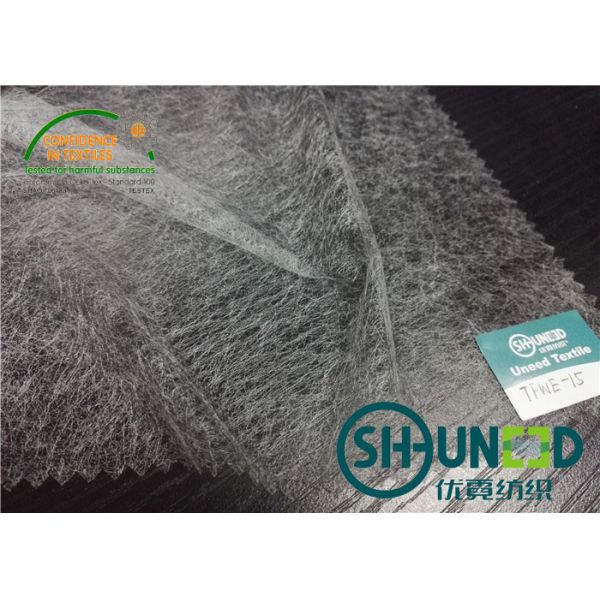 Lightweight EVA Adhensive Non Woven Interlining With Low Melt Points