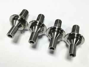 Cheap SCM440 Precision Cnc Machined Parts / Metal Turning Components With Threaded for sale