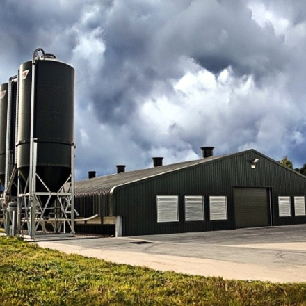 Galvanized Steel Poultry House Framing Resists Rust In Humid Poultry Environments