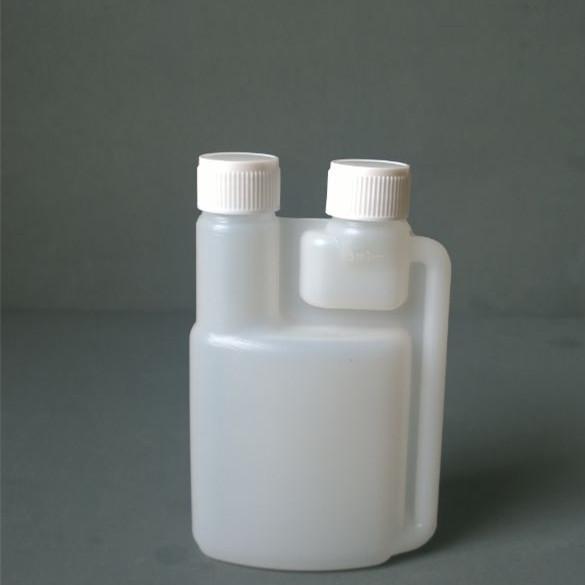 Quality HDPE biodegradable engine oil 100ml/500ml/1000ml Twin Neck Plastic Bottle wholesale