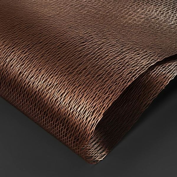 Pattern Custom Metal Mesh Flexible Decorative Copper Wire Mesh