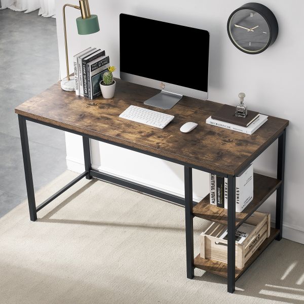 Knock Down 100cm Width Modern Writing Desk L Shape