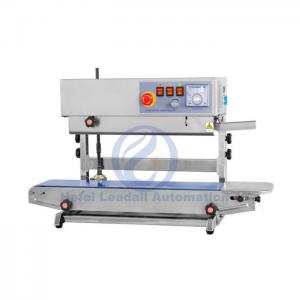 Cheap Stepless Speed Stainless Steel Auto Bag Sealer / Plastic Bag Continuous Band Sealer for sale