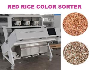 China 3 Chutes Red Rice Color Sorter With High Resolution CCD Cameras on sale