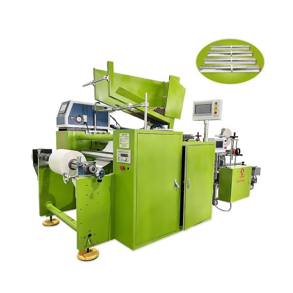 Automatic Bbq Baking Paper Aluminum Foil Roll Slitting Rewinding Cutting Machine