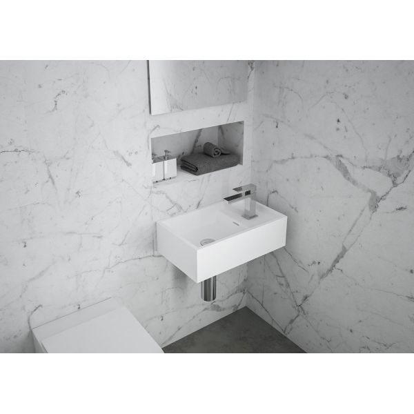 UV Resistant Small Wall Mounted Sink Pollution Resistant Eco Friendly