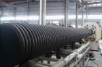 Double Screw PVC Material Double Wall Corrugated Pipe Machine big capacity