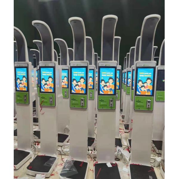 500kg Coin Operated Weight And Height Body Scale AC250V