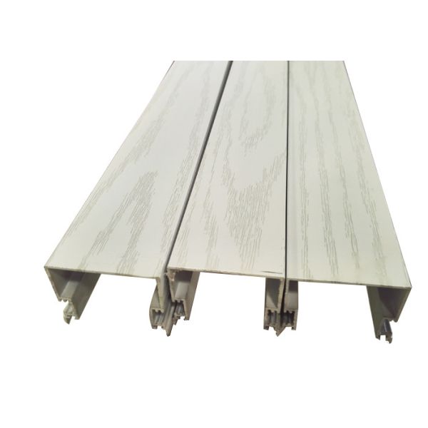 White Oak Aluminium Door Profiles / Components /  Configurations T5 Annealing Treatment