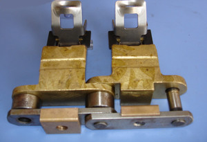 Chrome High Strength Stenter Chains Vertical Link Bottom Parts