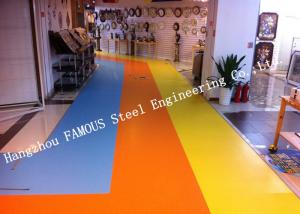 Cheap Heterogenous Equivalent Outdoors Vinyl Laminate Flooring Roll Sports Flooring PVC Plastic Composite Material for sale