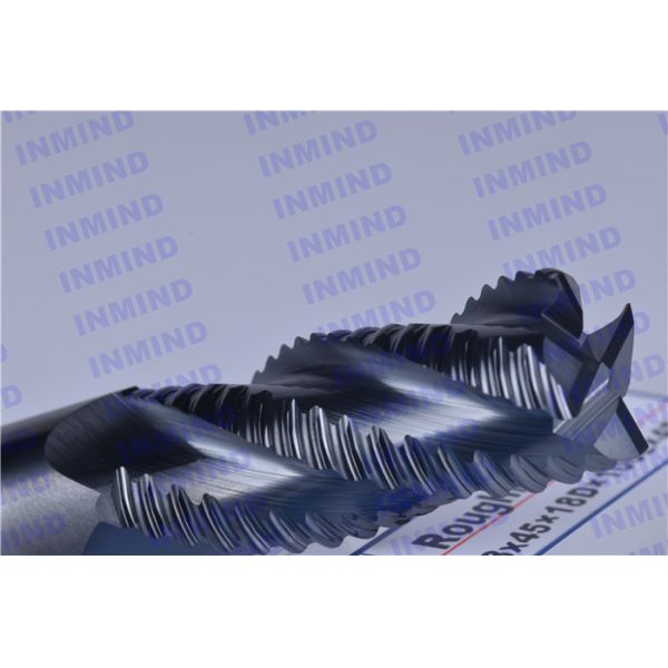 High Performance End Mill Cutting Tools , Four Flute Carbide End Mill Cutter