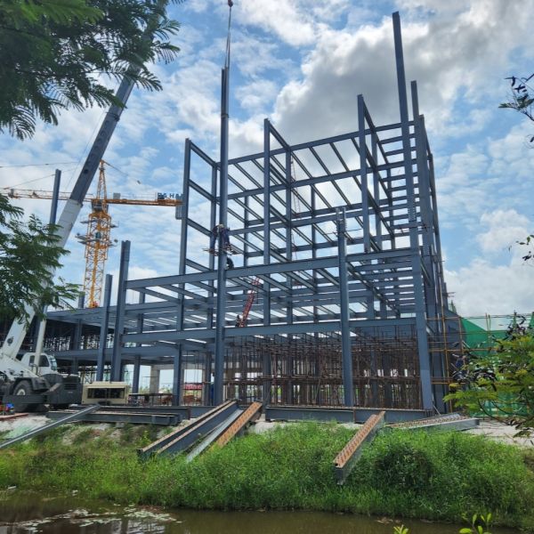 Prefab Steel Structure Building for Apartment Hotel Hospital