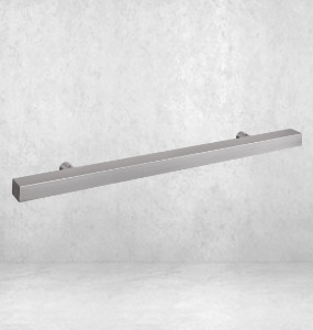 Left / Right Stainless Steel And Nylon Non-Slip Grab Bar Safety Handrails