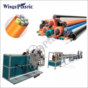 Cheap HDPE PE Cable Micropipe Bundle Casing Pipe Extrusion Machine Production Line for sale