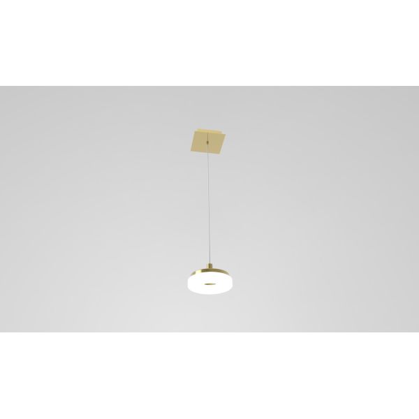 2018 New stylish simplicity LED Pendant hanging light circular acrylic lamp