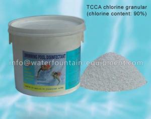 Cheap Strong Odor Swimming Pool Disinfectant TCCA 90% , Calcium Hypochlorite Granular White for sale
