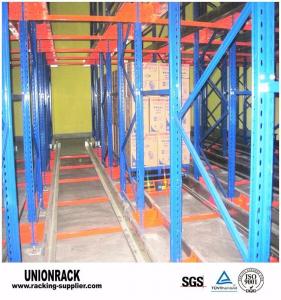 China ODM Radio Shuttle Pallet Racking Cold Rolled Steel Racks For Warehouse on sale