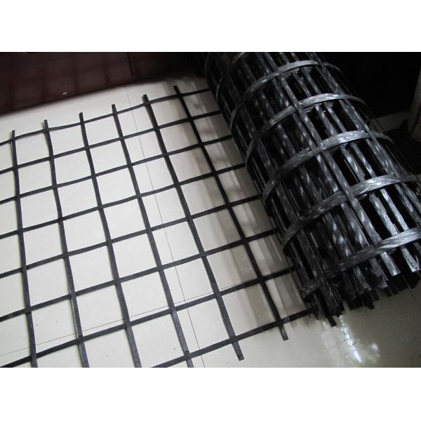 Steel Plastic Composite Soil Reinforcement Geogrid 200