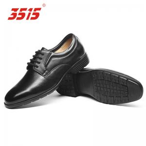 Cheap Breathable Lace Up Military Dress Shoes Pigskin Lining Business Formal Shoes Genuine Leather for sale