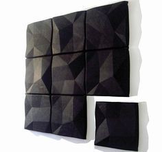 Flameproof Stable Sound Absorbing Foam Panels Multicolor Durable