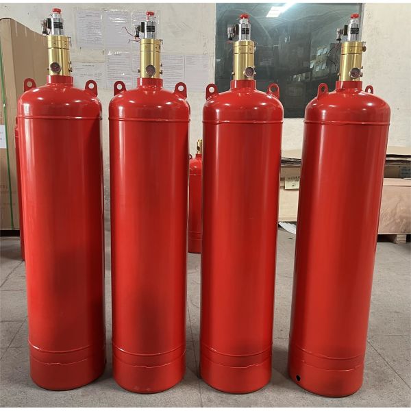 Computer Room Fire Extinguisher FM200 Gas Cylinder 5.6MPa