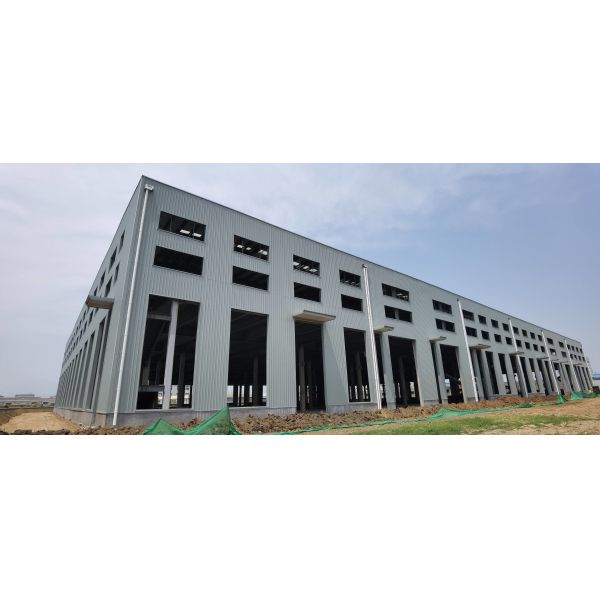 Fabrication Galvanized Steel Structure Church Warehouse Fast Installation