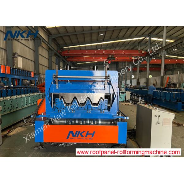Floor deck roll forming machine, metal deck, steel deck, roofing panel, floor support, high rib