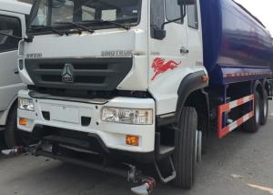 China High Pressure Water Tank Truck With Pneumatic Control / Manual Control System on sale