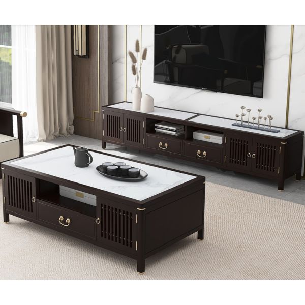 2200*500*490mm Lacquer Hotel Room Cabinet With Shutter Door