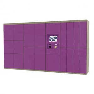 Cheap Self Pick Up Smart Parcel Locker Bar Code Scanner PIN Code Access For Delivery Security for sale