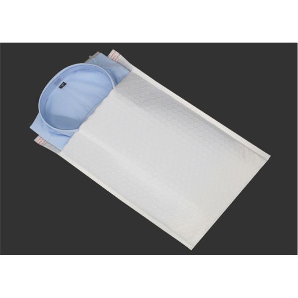 White Bubble Envelopes Poly Bubble Mailers Self Sealing For Books / DVD / Gifts