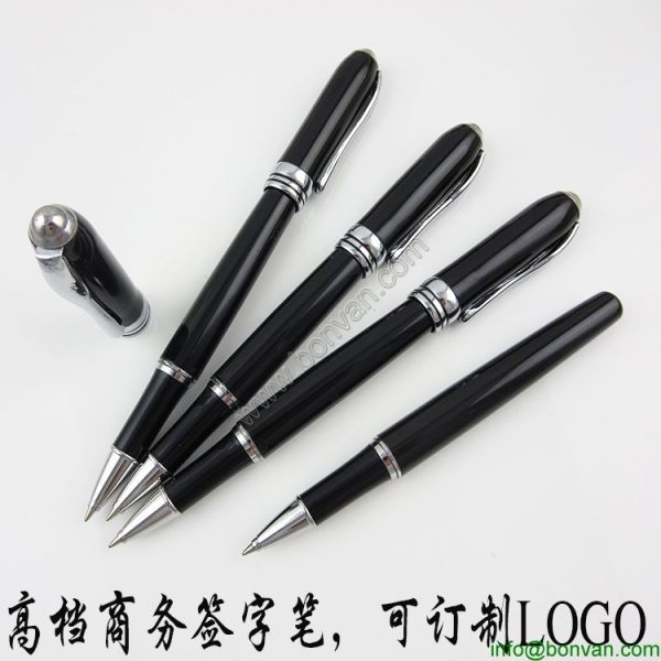 logo customized gift metal roller gift pen, promotional metal roller pen