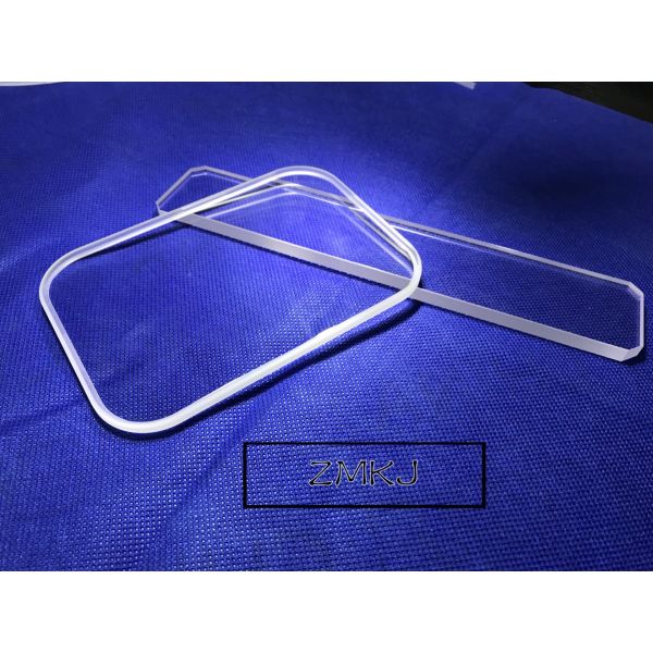 Square Rectangle Sapphire Optical Windows , Single Crystal Glass For LED Chip