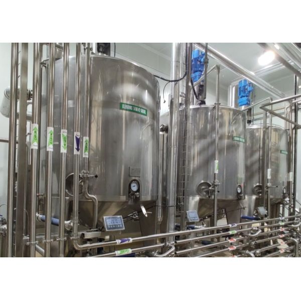 200 TPD SUS304 500kw UHT Milk Processing Equipment